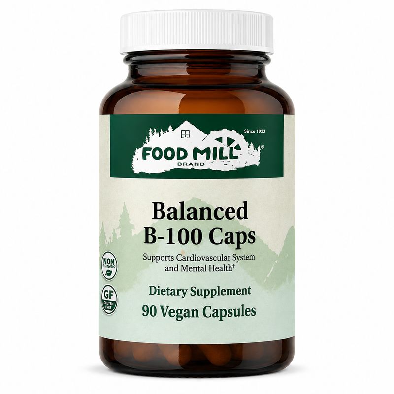 The Food Mill , Balanced B-100 Veg Caps