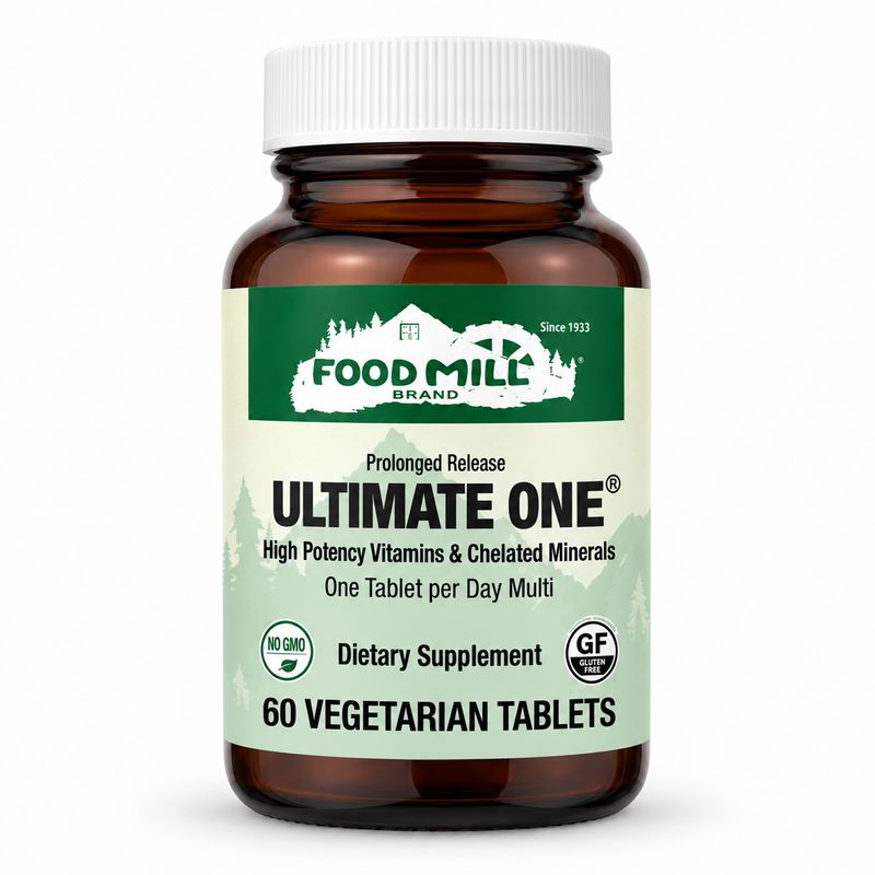 The Food Mill Ultimate One Prolonged Release Vegetarian Tablets The Food Mill Ultimate One Prolonged Release Vegetarian Tablets
