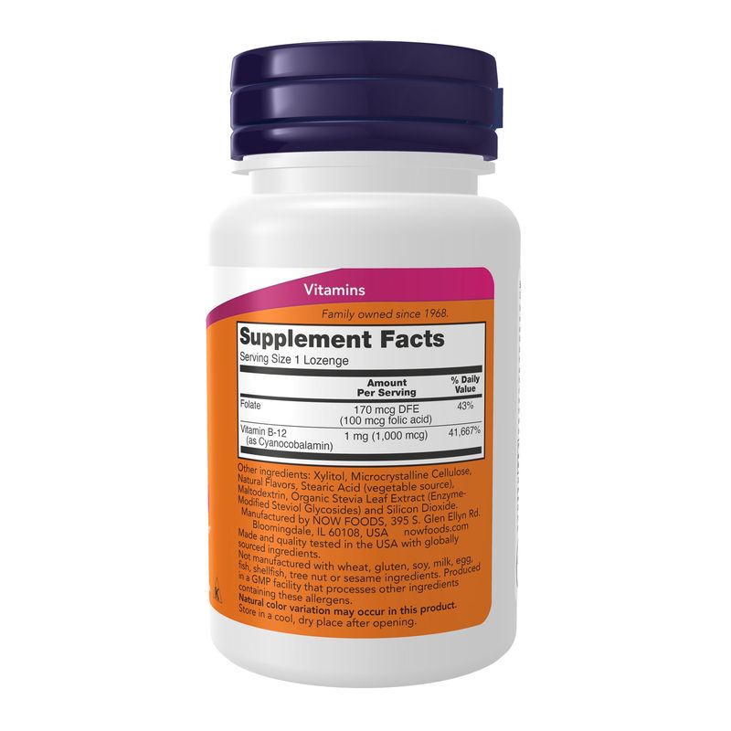 Now Supplements , Vitamin B-12 1000 Mcg