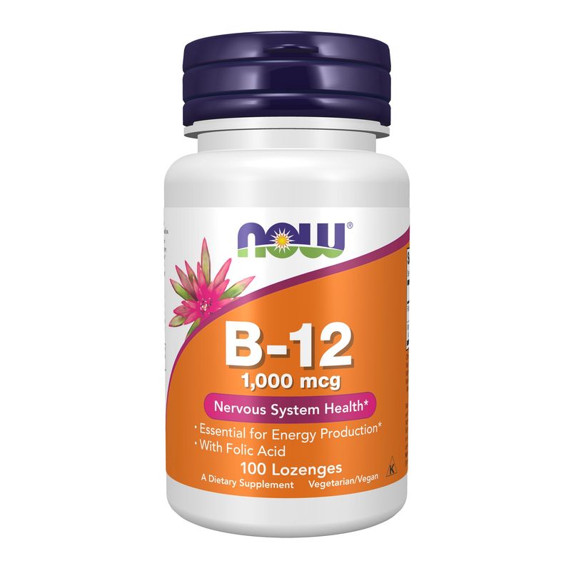 Now Supplements , Vitamin B-12 1000 Mcg
