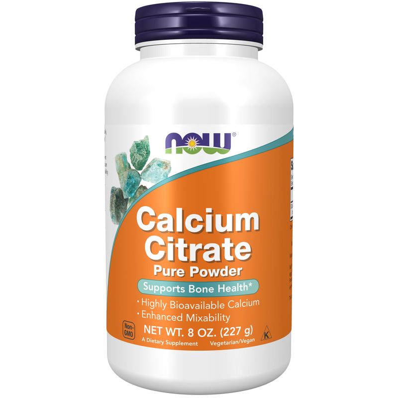 Now, Calcium Citrate Powder 8 Oz Now, Calcium Citrate Powder 8 Oz