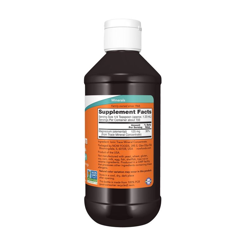 Now, Liquid Magnesium/trace Mins 8 Oz