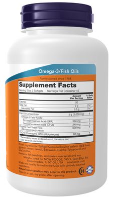 Now Supplements , Red Omega - 90 Softgels