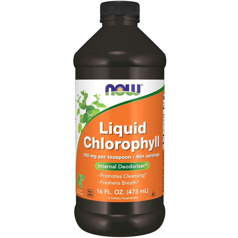Now, Liq Chlorophyll & Mint 16 Oz