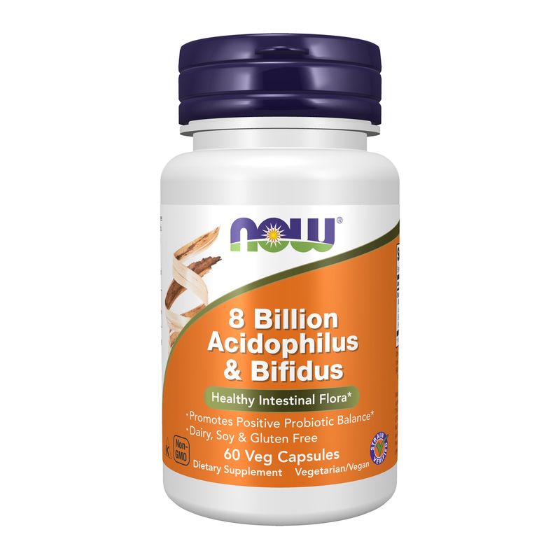 Now, 8 Billion Acidoph/bifidus 60 Vcaps Now, 8 Billion Acidoph/bifidus 60 Vcaps