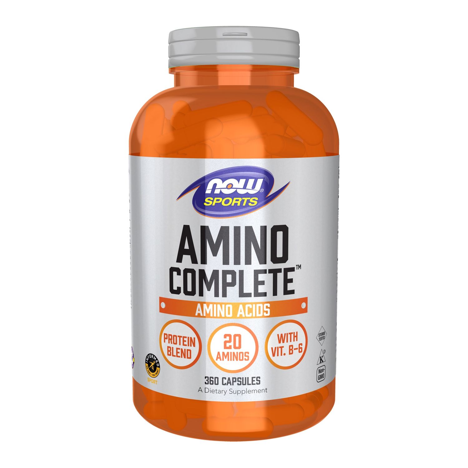 Now Sports , Amino Complete - 360 Veg Capsules Now Sports , Amino Complete - 360 Veg Capsules
