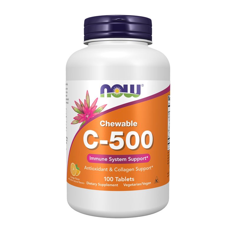 Now, C-500 Chew Orange 100 Tabs Now, C-500 Chew Orange 100 Tabs