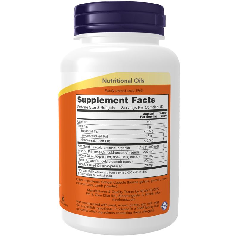 Now Supplements , Omega 3-6-9 1000 Mg