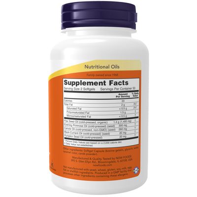 Now Supplements , Omega 3-6-9 1000 Mg