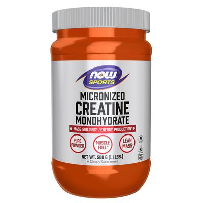 Now Sports , Creatine Monohydrate, Micronized Powder - 1.1 Lbs. (500 G) Now Sports , Creatine Monohydrate, Micronized Powder - 1.1 Lbs. (500 G)