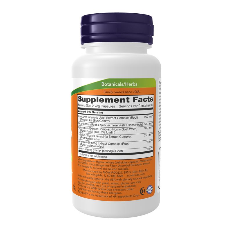 Now Supplements , Testojack 200 Extra Strength - 60 Veg Capsules