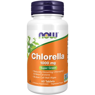 Now, Chlorella 1000mg 60 Tabs Now, Chlorella 1000mg 60 Tabs