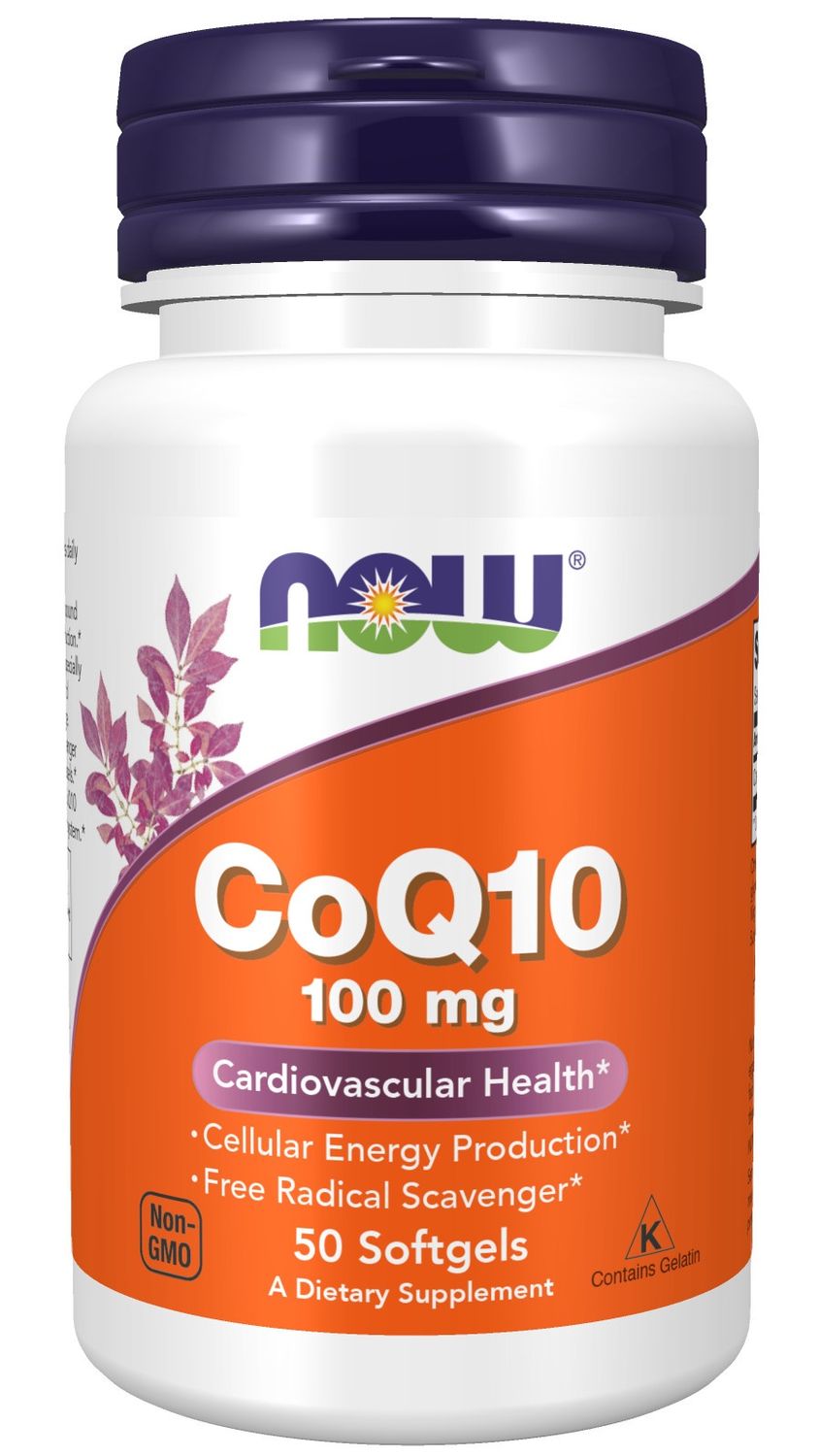 Now Supplements , Coq10 100 Mg - Softgels