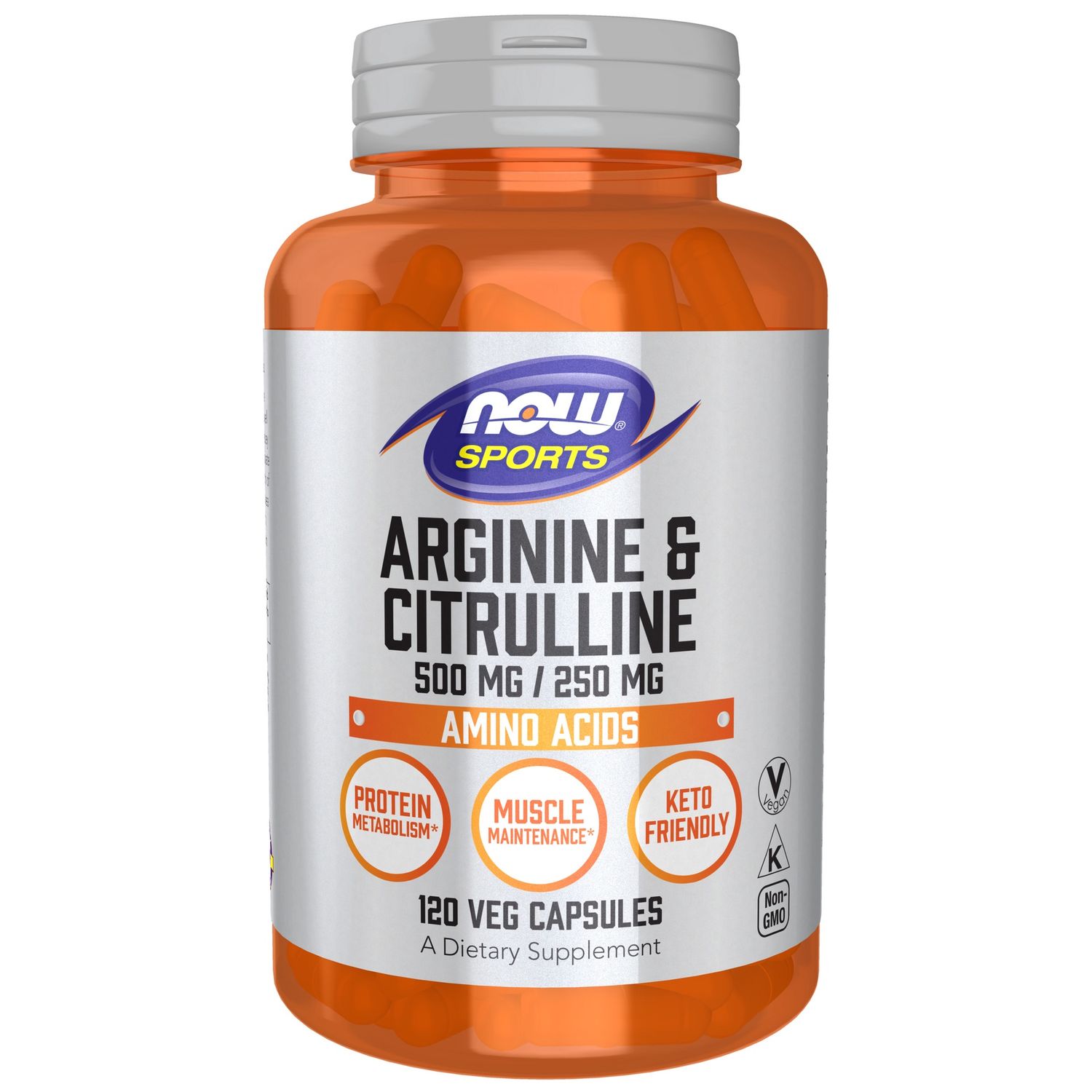 Now Sports , Arginine & Citrulline 500 Mg / 250 Mg Now Sports , Arginine & Citrulline 500 Mg / 250 Mg