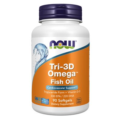 Now, Tri-3d Omega 90 Softgels