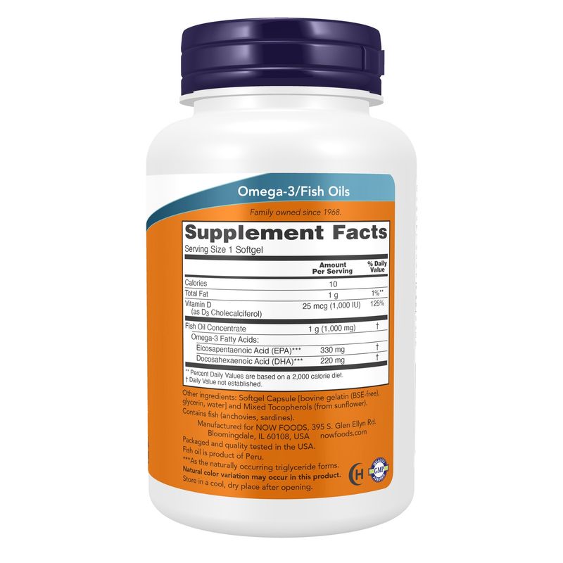 Now, Tri-3d Omega 90 Softgels