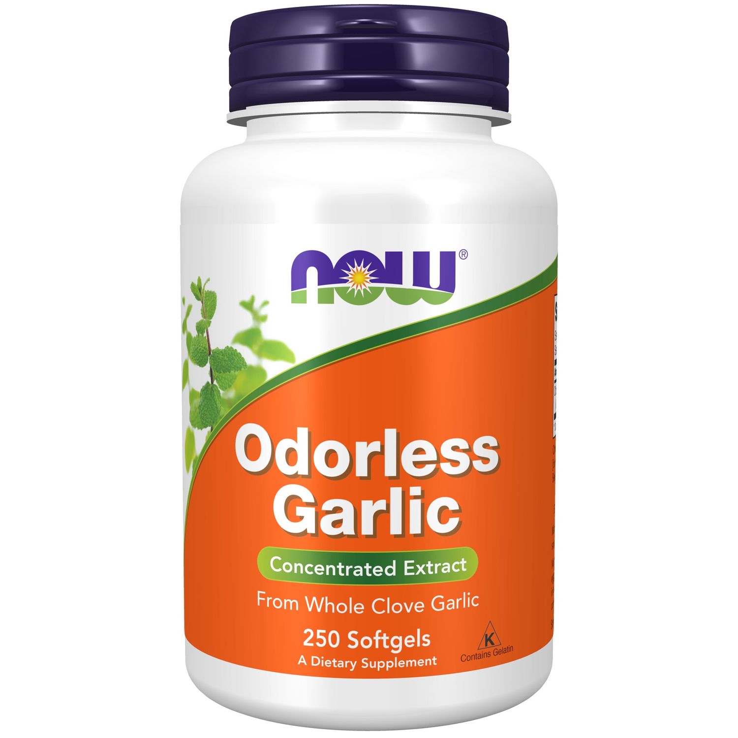Now Supplements , Odorless Garlic - 250 Softgels Now Supplements , Odorless Garlic - 250 Softgels