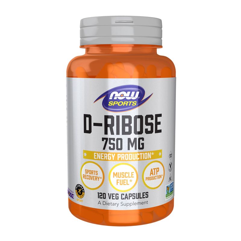 Now Sports , D-Ribose 750 Mg - 1 Veg Capsules
