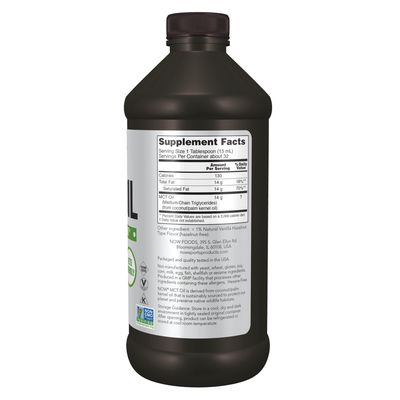 Now Sports , Mct Oil, Vanilla Hazelnut