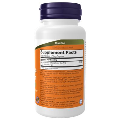 Now Supplements , Acidophilus Two Billion