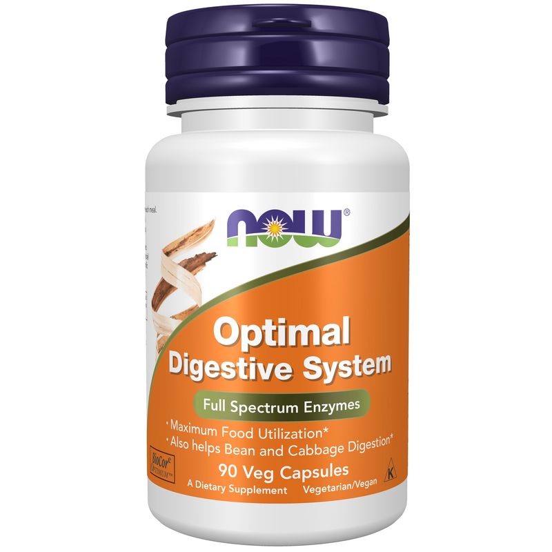 Now, Optimal Digestive System 90 Vcaps
