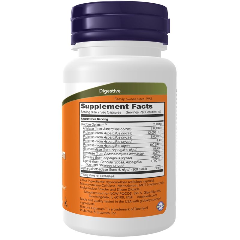 Now, Optimal Digestive System 90 Vcaps