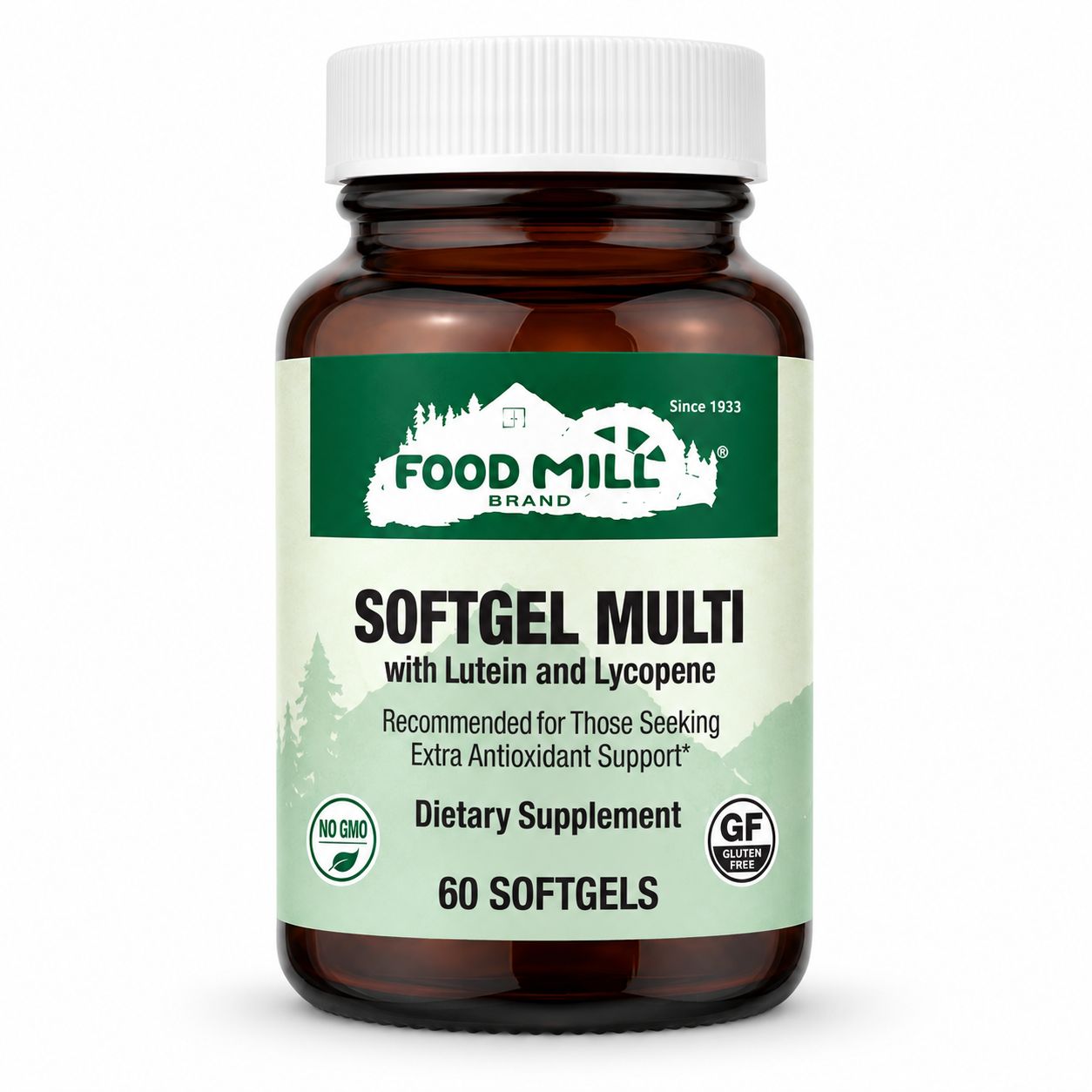 The Food Mill Softgel Multi with Lutein and Lycopene The Food Mill Softgel Multi with Lutein and Lycopene