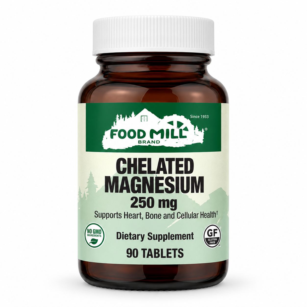 The Food Mill Chelated Magnesium 250 mg Tablets The Food Mill Chelated Magnesium 250 mg Tablets