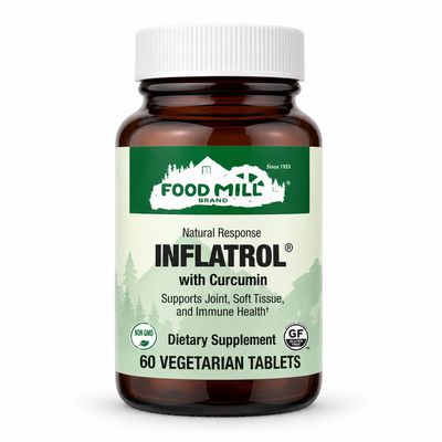The Food Mill Inflatrol Vegetarian Tablets The Food Mill Inflatrol Vegetarian Tablets