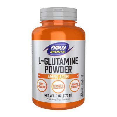 Now Sports , L-Glutamine Powder - 6 oz. Now Sports , L-Glutamine Powder - 6 oz.