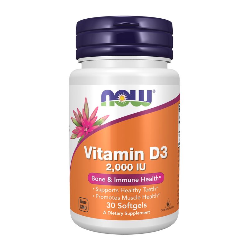 Now, Vit D-3 2000 iu 30 Softgels Now, Vit D-3 2000 iu 30 Softgels