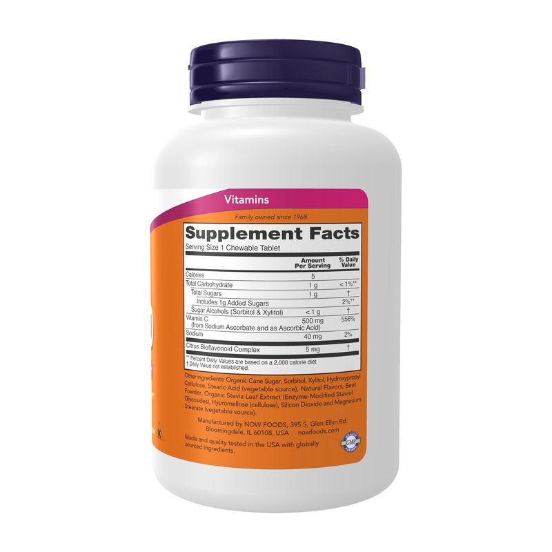 Now, C-500 Chew Cherry 100 Tabs