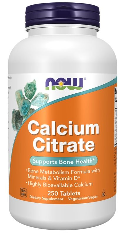 NOW, Calcium Citrate Tablets