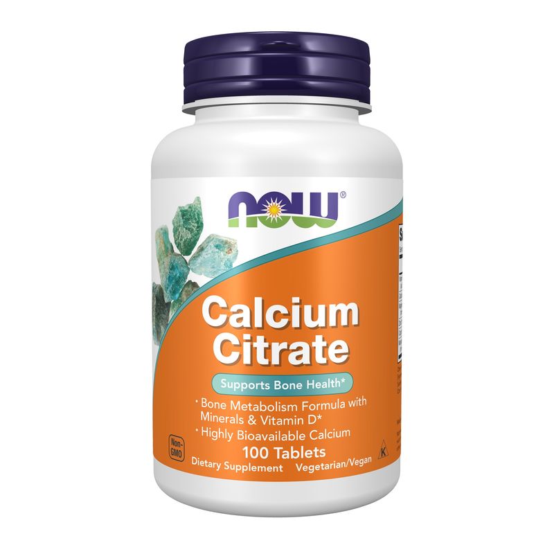 NOW, Calcium Citrate Tablets NOW, Calcium Citrate Tablets