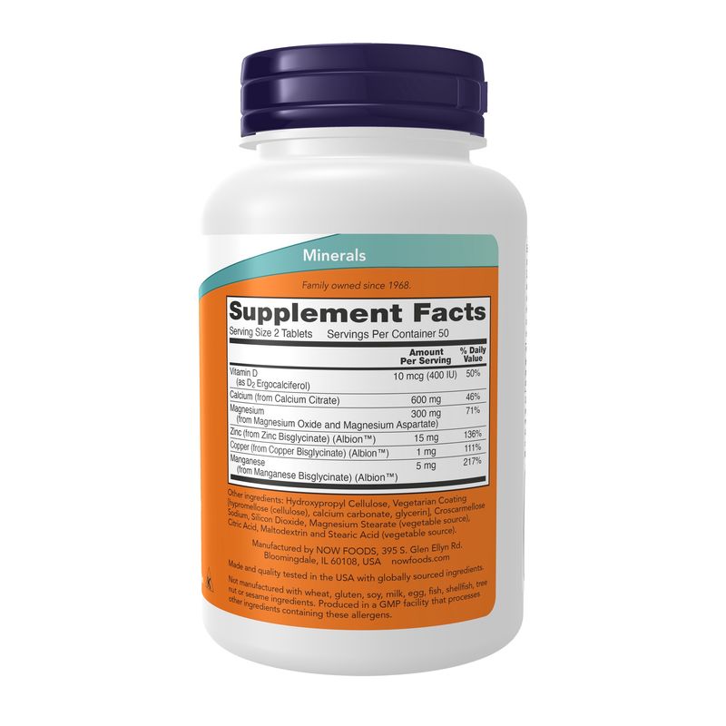 NOW, Calcium Citrate Tablets