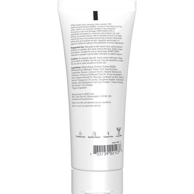 Now Solutions , Msm Healthy Skin Liposome Lotion - 8 Fl. oz.