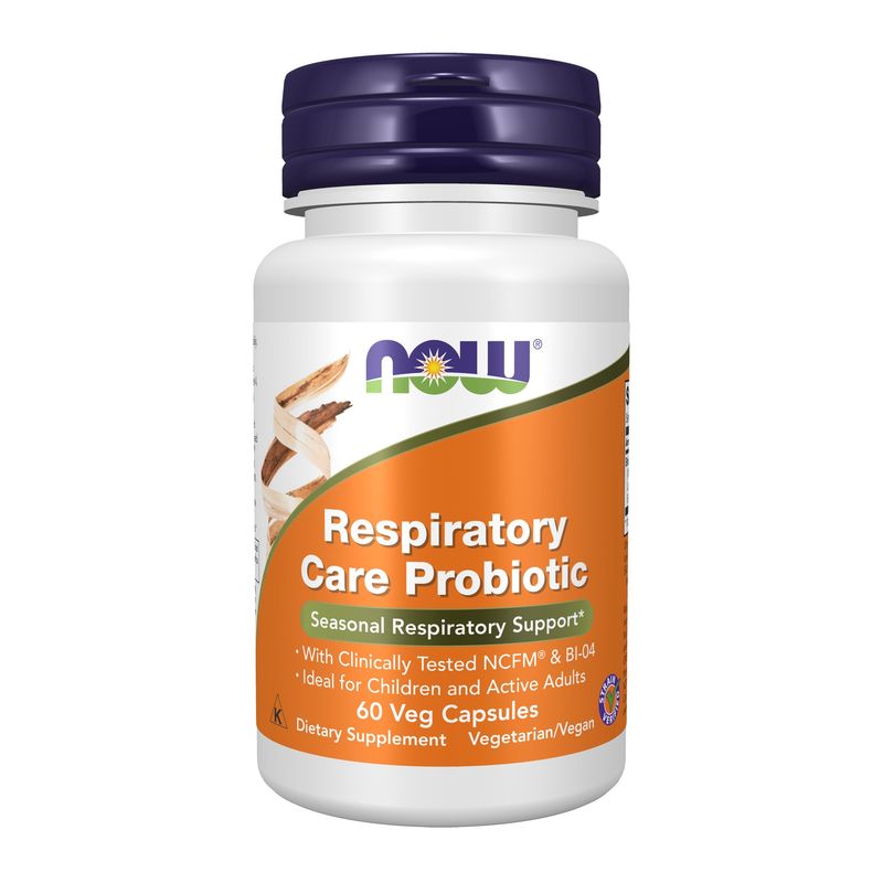 Now Supplements , Respiratory Care Probiotic - Veg Capsules Now Supplements , Respiratory Care Probiotic - Veg Capsules