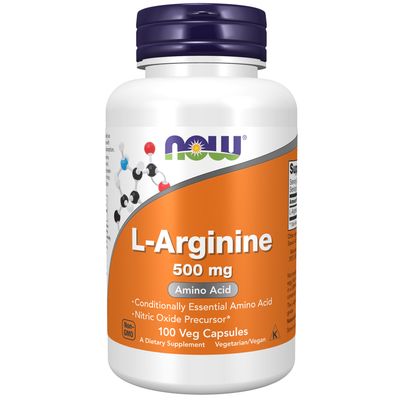 Now Supplements , L-Arginine 500 Mg - 100 Veg Capsules Now Supplements , L-Arginine 500 Mg - 100 Veg Capsules