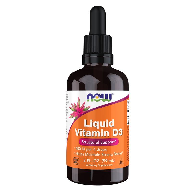 Now Supplements , Vitamin D-3 Liquid - 2 Fl. oz. Now Supplements , Vitamin D-3 Liquid - 2 Fl. oz.
