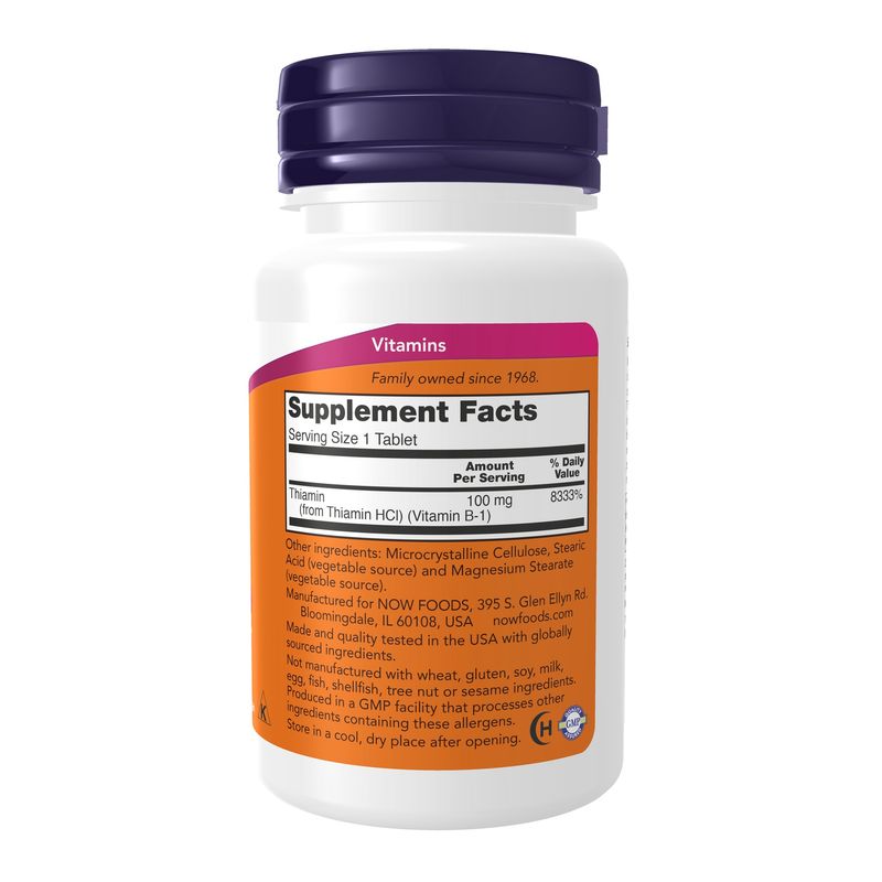 Now, B-1 100mg 100 Tabs