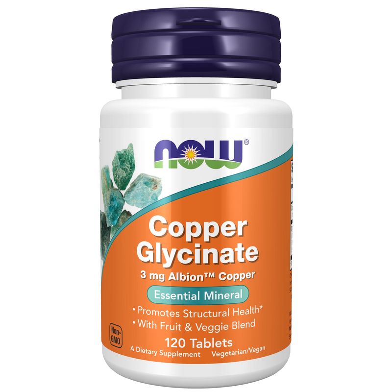 Now Supplements , Copper Glycinate - Tablets Now Supplements , Copper Glycinate - Tablets