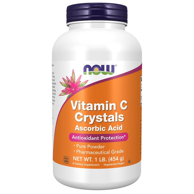 Now Supplements , Vitamin C Crystals - 1 Lb. Powder Now Supplements , Vitamin C Crystals - 1 Lb. Powder
