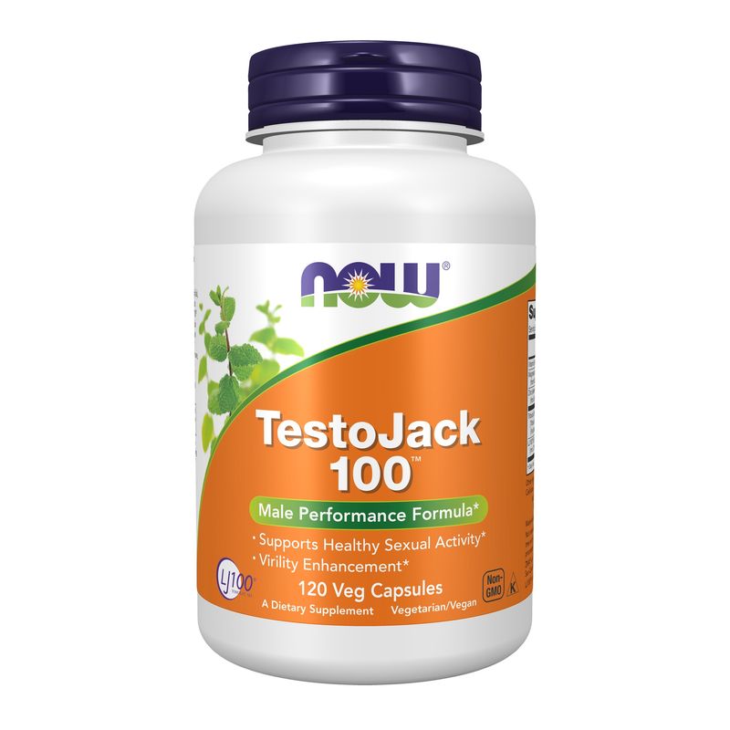 Now Supplements , Testojack 100 - 120 Veg Capsules Now Supplements , Testojack 100 - 120 Veg Capsules