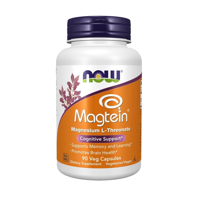 Now Supplements , Magtein - 90 Veg Capsules Now Supplements , Magtein - 90 Veg Capsules