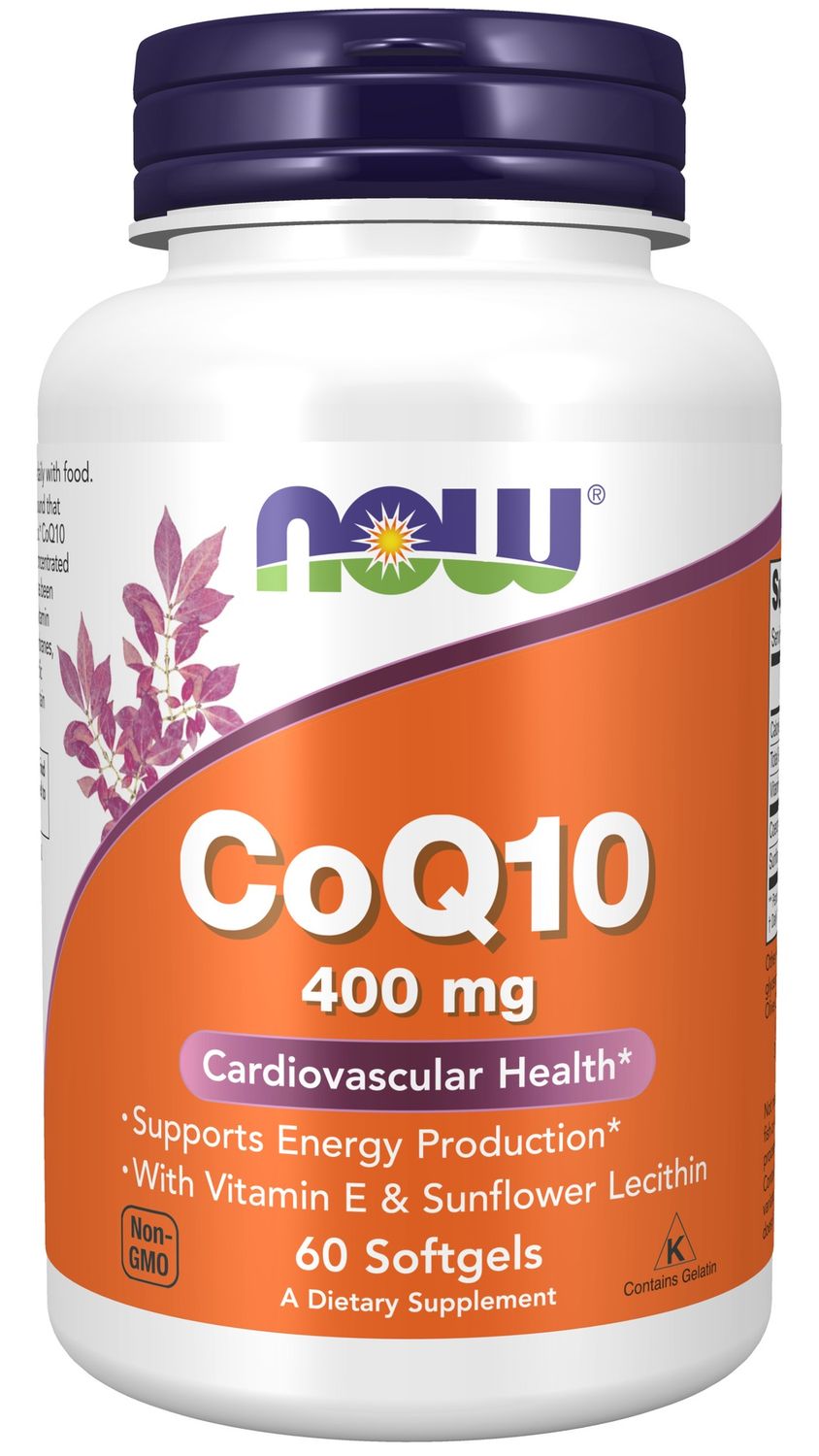 Now Supplements , Coq10 400 Mg - Softgels