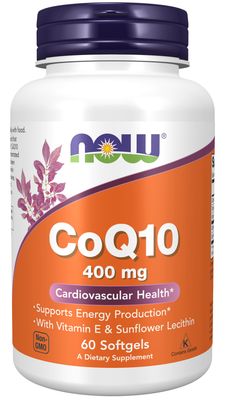 Now Supplements , Coq10 400 Mg - Softgels
