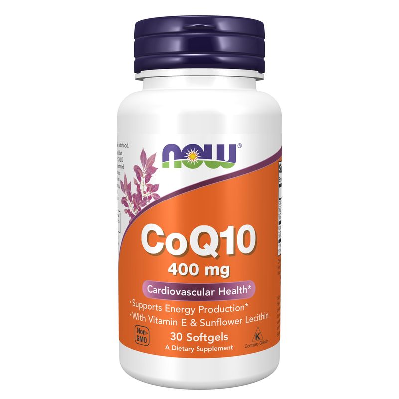 Now Supplements , Coq10 400 Mg - Softgels