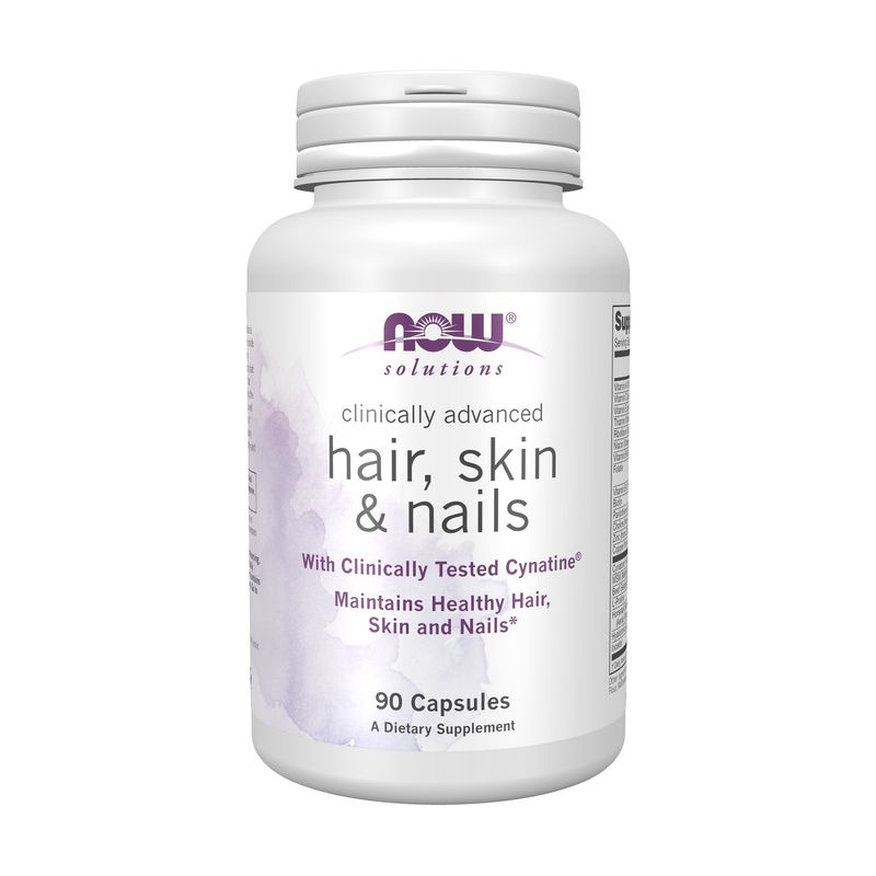 Now Solutions , Hair, Skin & Nails - 90 Veg Capsules Now Solutions , Hair, Skin & Nails - 90 Veg Capsules