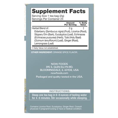 NOW Natural Foods , TLC Tea - Tea Bags