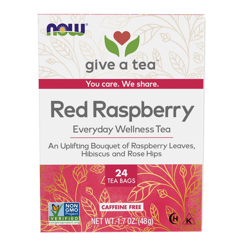 NOW Natural Foods , Women's Righteous Raspberry Tea - Tea Bags NOW Natural Foods , Women's Righteous Raspberry Tea - Tea Bags
